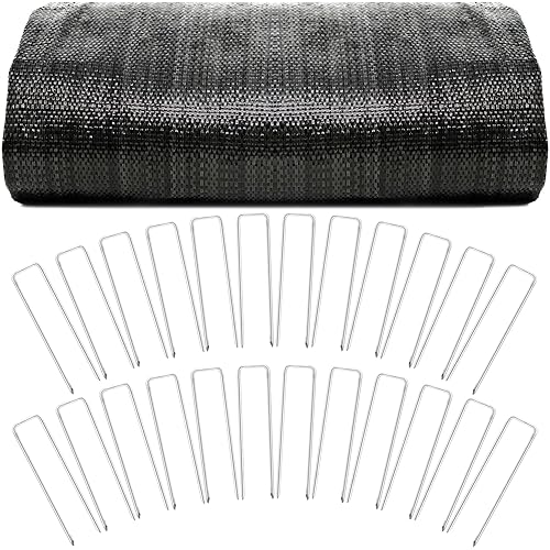 Driveway Landscaping Fabric and Underlayment - 50 x 12.5 ft