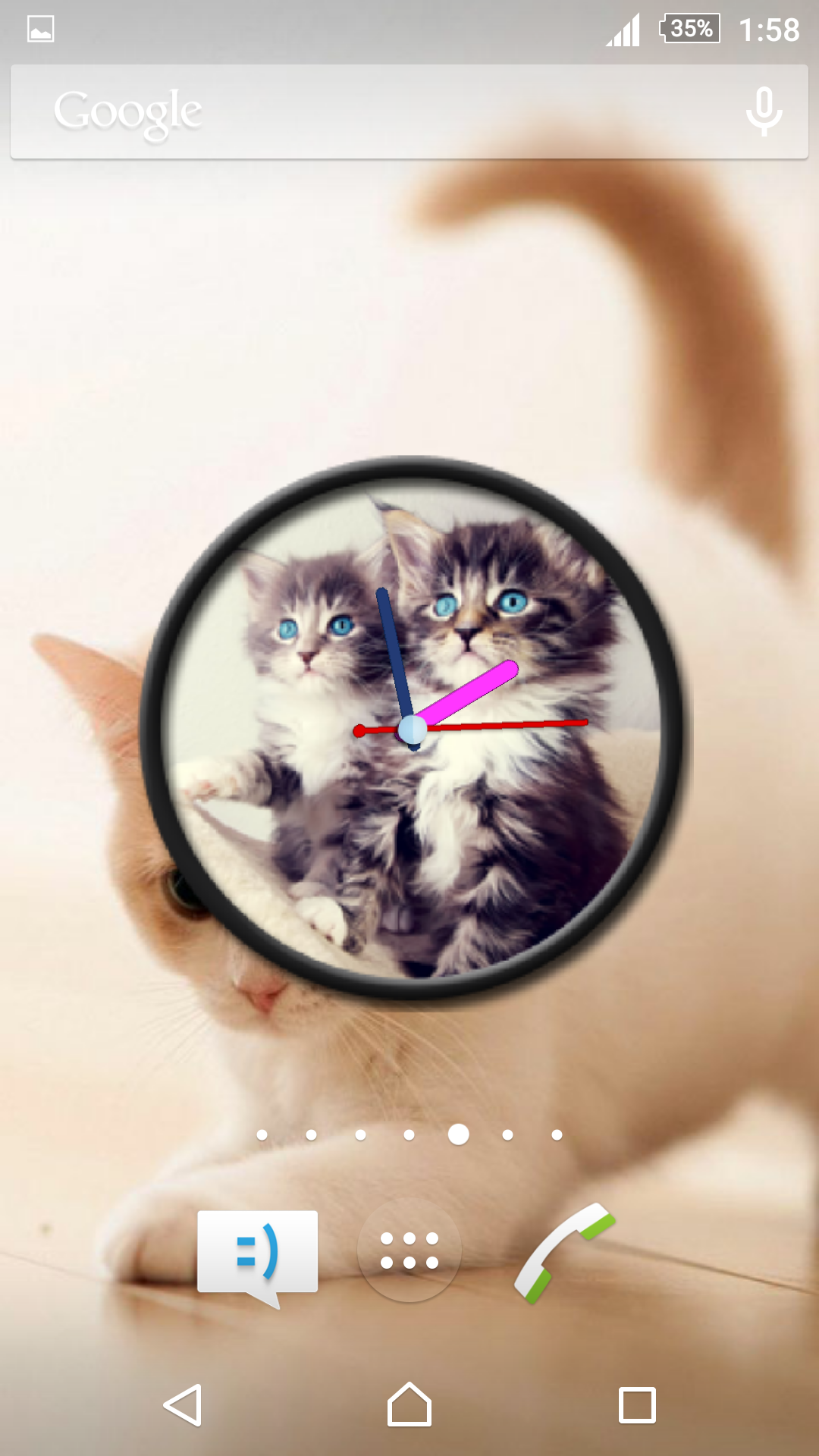 Cat Clock Live Wallpaper - App on Amazon Appstore