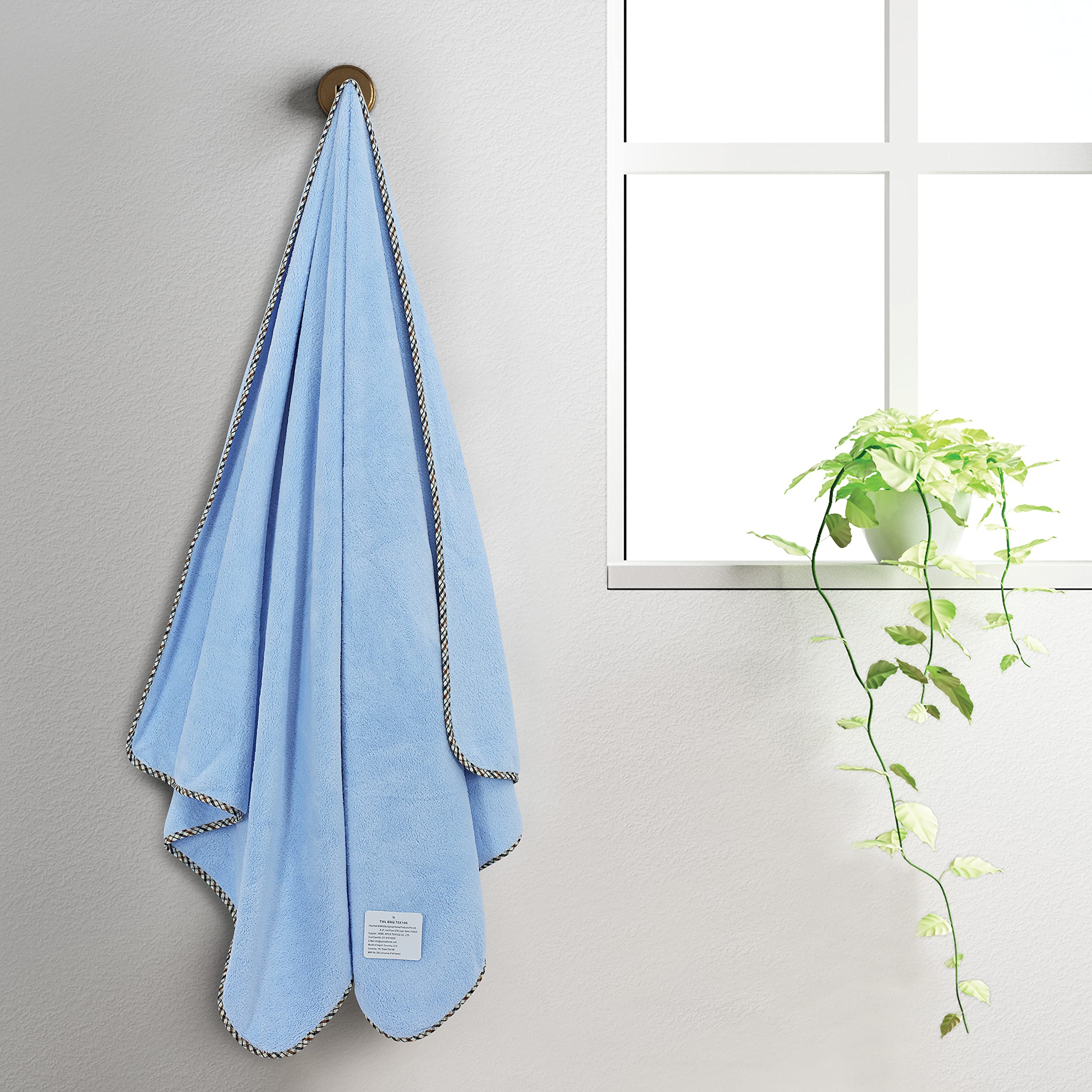 See full amazon price history chart for SPREAD SPAIN Microfiber Towels for Bath | Coral Large Bath Towel | Extra Soft Plush & High Absorbent |360 GSM | Bath Towel for Men and Women, 70x146 cm (Light Blue, Pack of 2) SPREAD SPAIN Microfiber Towels for Bath | Coral Large Bath Towel | Extra Soft Plush & High Absorbent |360 GSM | Bath Towel for Men and Women, 70x146 cm (Light Blue, Pack of 2) (B09LYYBZN6) Amazon Price History, Amazon Price Tracker