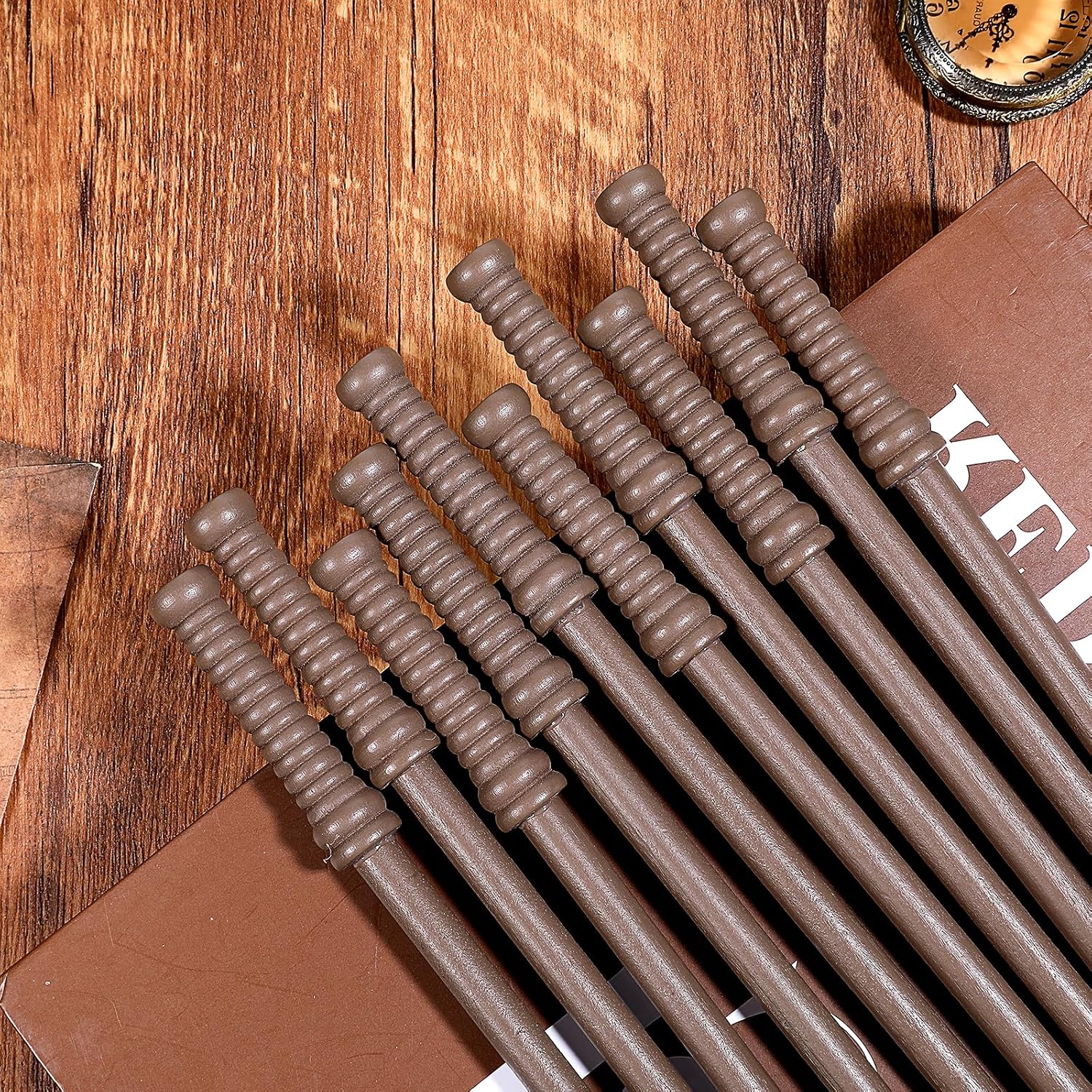30pcs Magic Wand Pencils,Halloween Wizard Party Favors Supplies,Magic Themed Birthday Gifts,Costume Decoration Gifts Wizard Wands #2 Pencils
