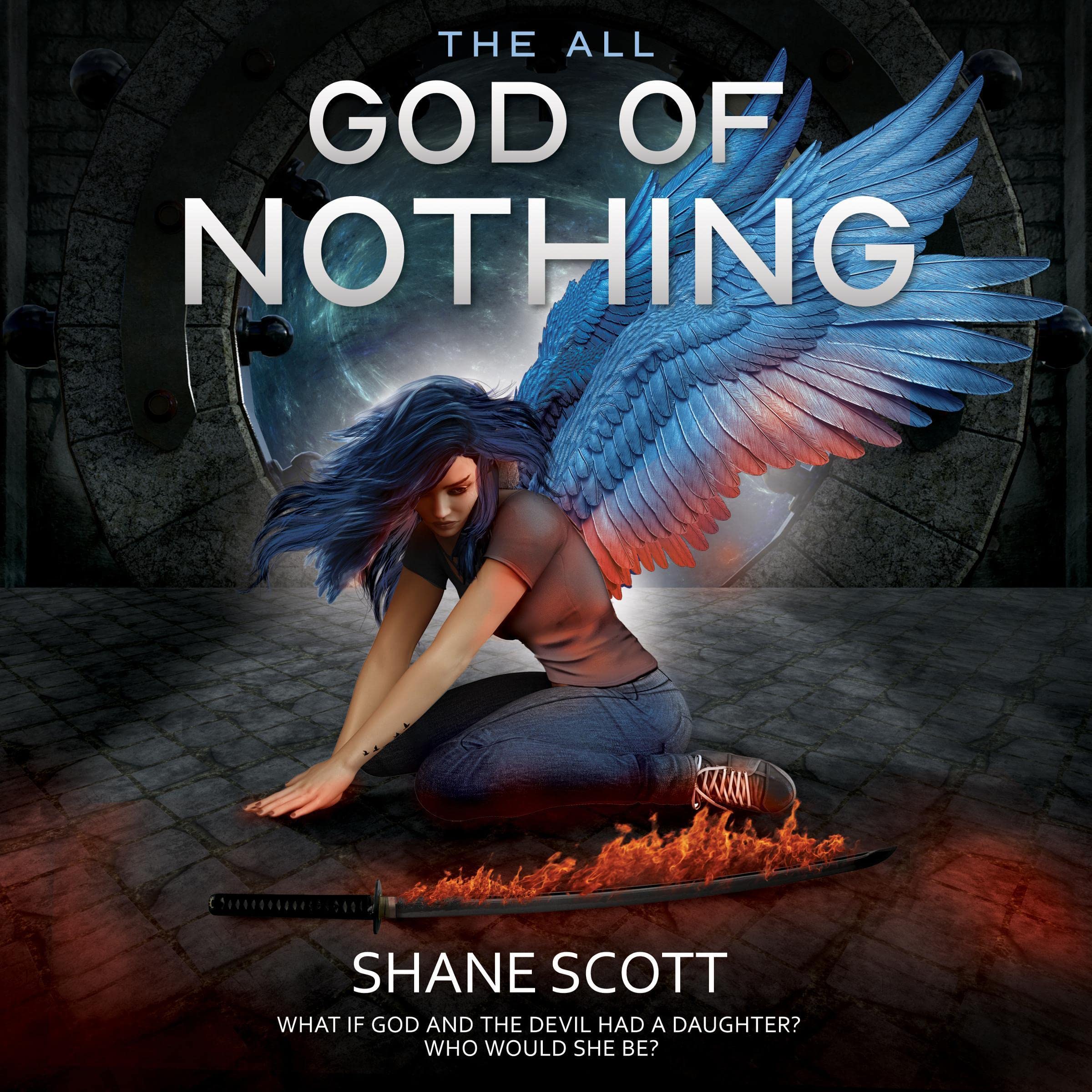 Cover art for GOD OF NOTHING (Book #1 The ALL)