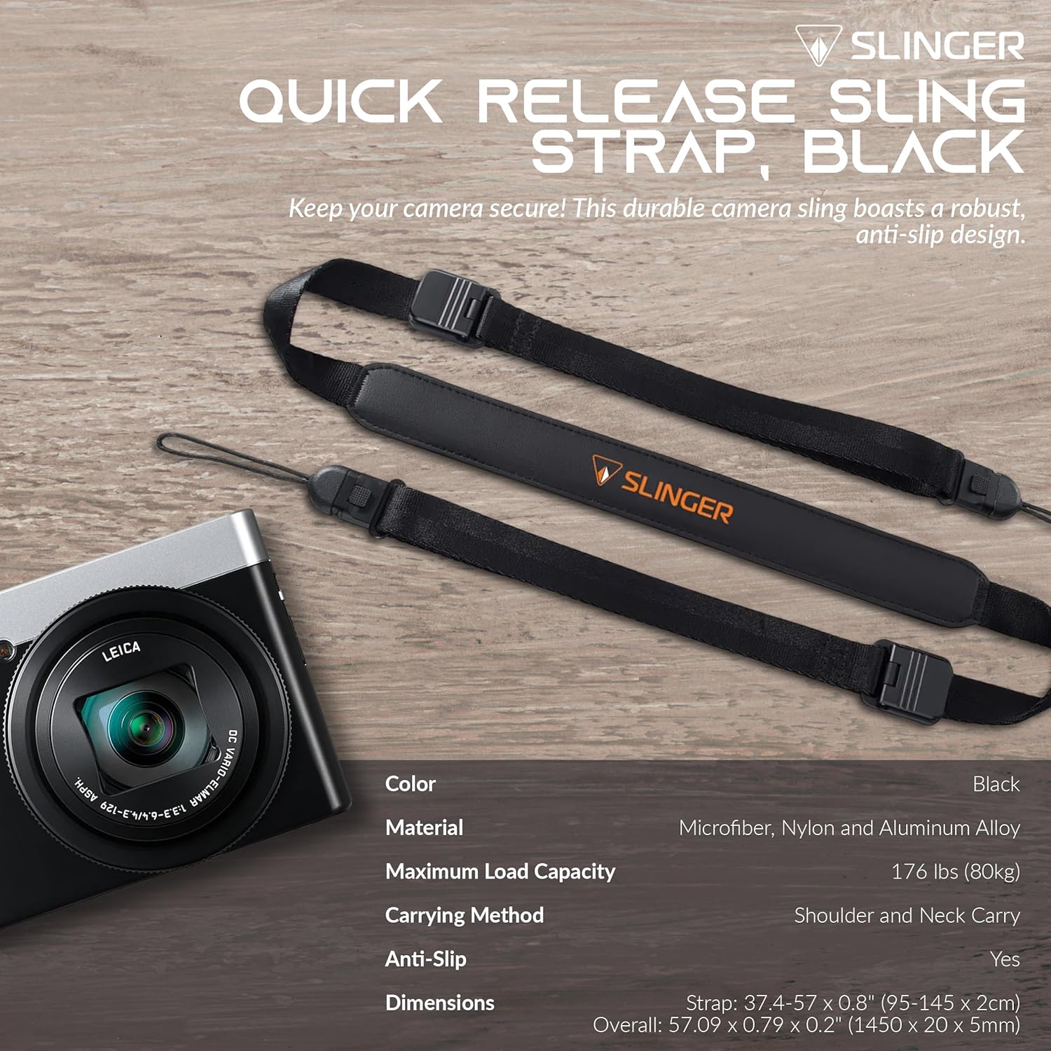 Panasonic LUMIX ZS99 Black Compact Point and Shoot Digital Camera (DC-ZS99K) Bundle with - 128GB SD Card, Shoulder Bag, Sling Strap, Extra Battery, Tripod, Photo Video Software, Care Kit (Silver)