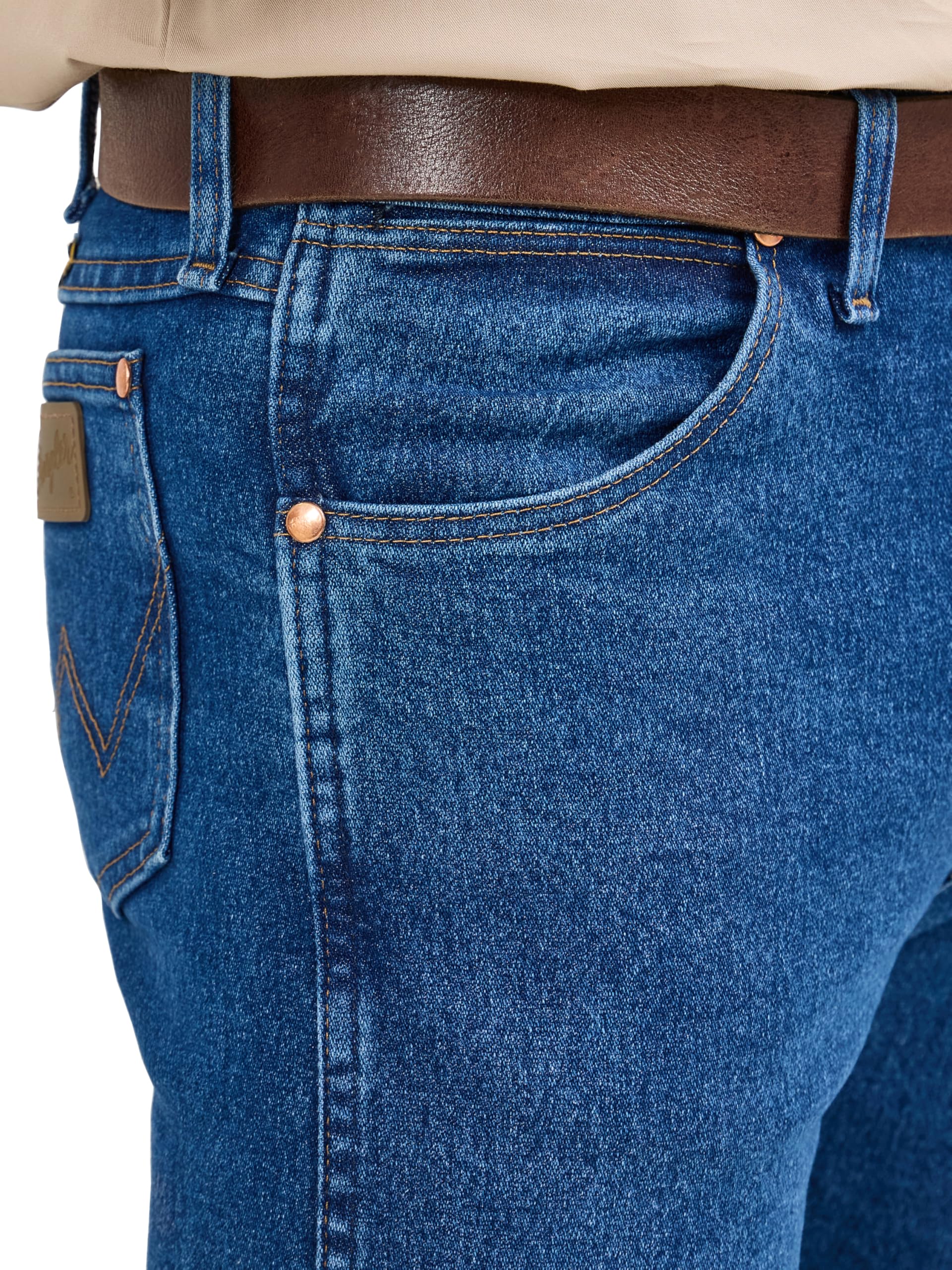 Wrangler Herren Jeans Cowboy Cut Active Flex Original Fit Jean