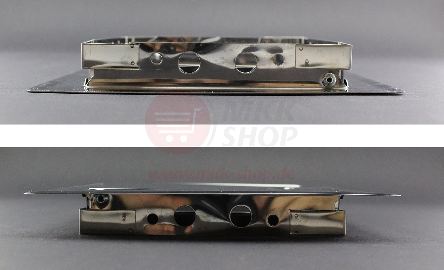 Metal Wall Door Inspection Door Flap Access to Built in Inspection and Service Elements White Silver