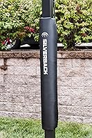 Vista 24 de Silverback Height Adjustable In-Ground Basketball Hoop with Tempered Glass Backboard, Pro-Style Breakaway Rim & Backboard Pad