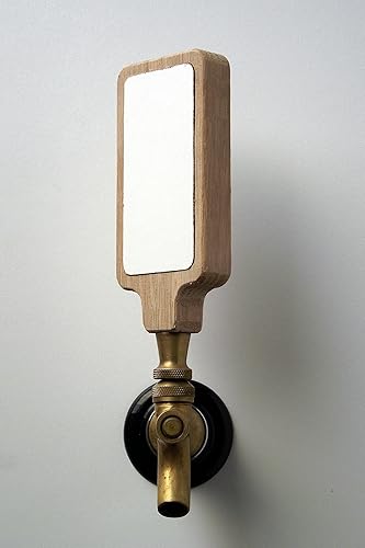 Miniatura 4 de Mango de grifo de café de cerveza con pizarra de tiza negra personalizable de 2 x 4 o pizarra blanca de borrado en seco. Funciona en todos los