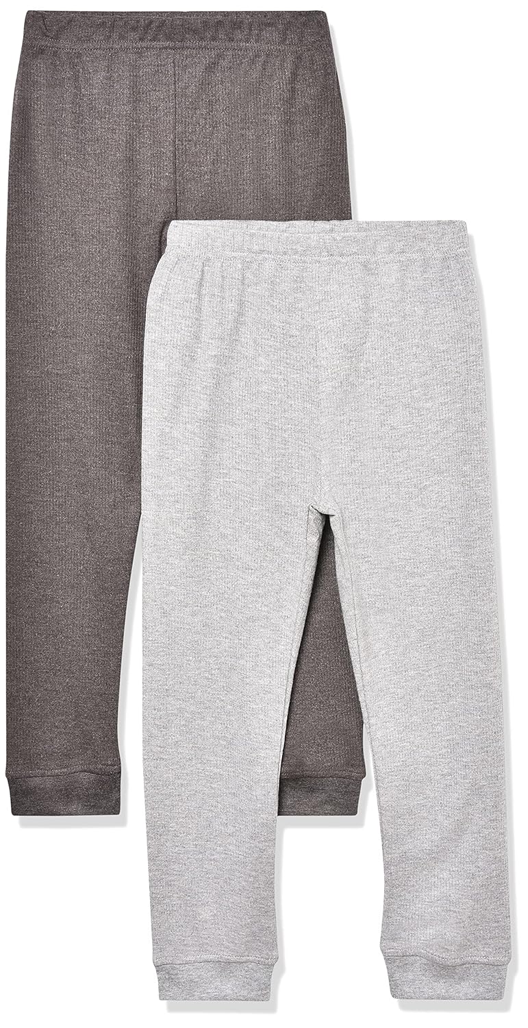 Amazon Brand – Jam & Honey Unisex-Child Regular Winter Wear Thermal Pant (Pack of 2) offers donot miss