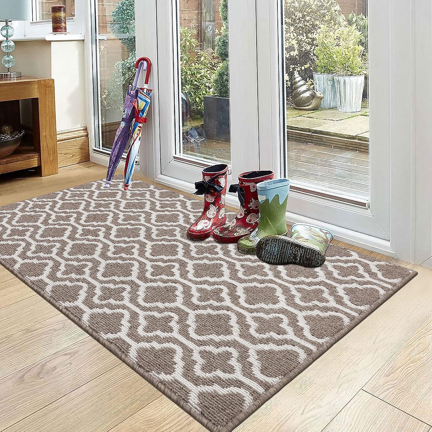 SHACOS Dirt Trapper Doormat, Extra Large Entrance Door Mat 80x120 cm
