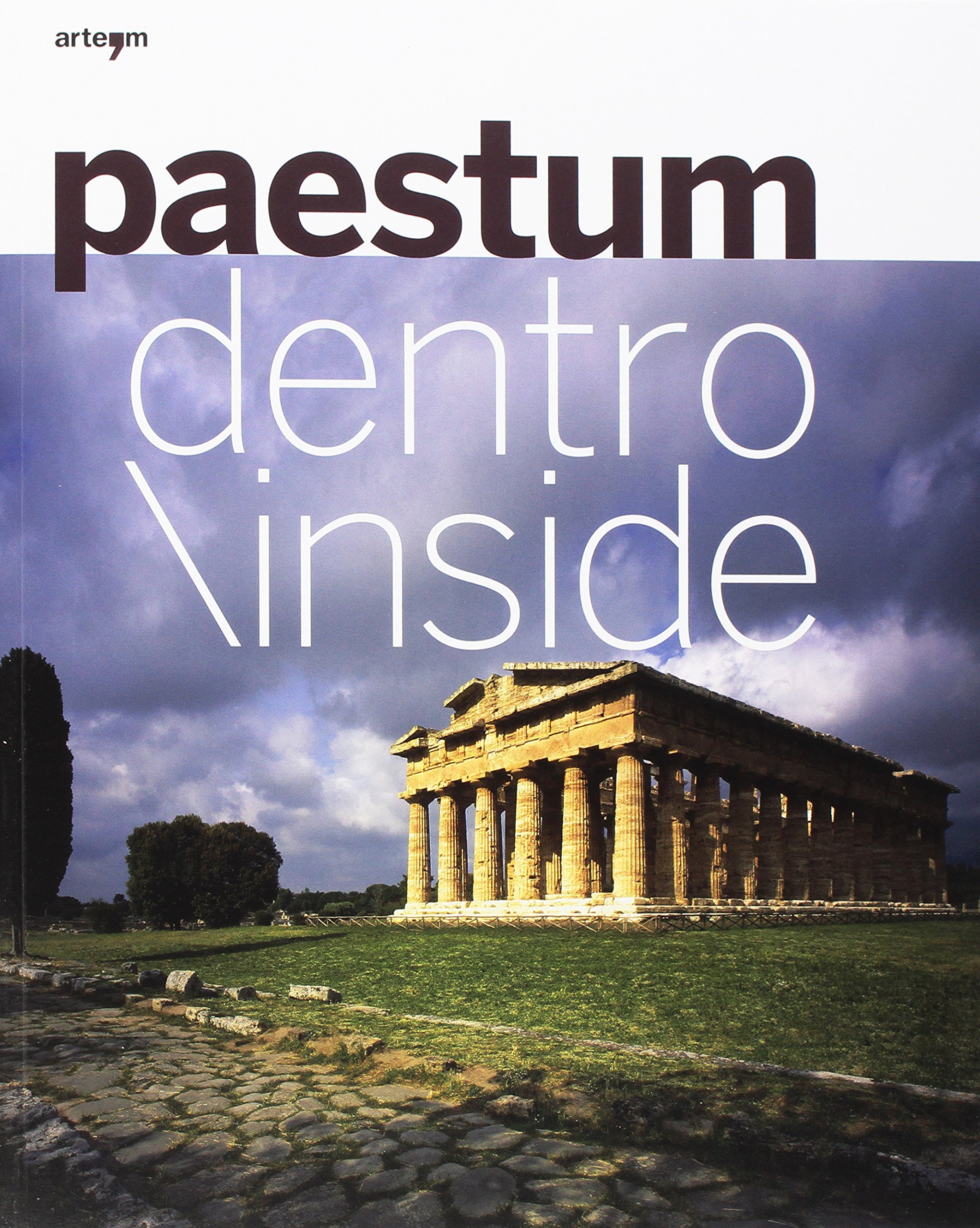 Paestum dentro livre bilingue italien anglais sur l'archéologie