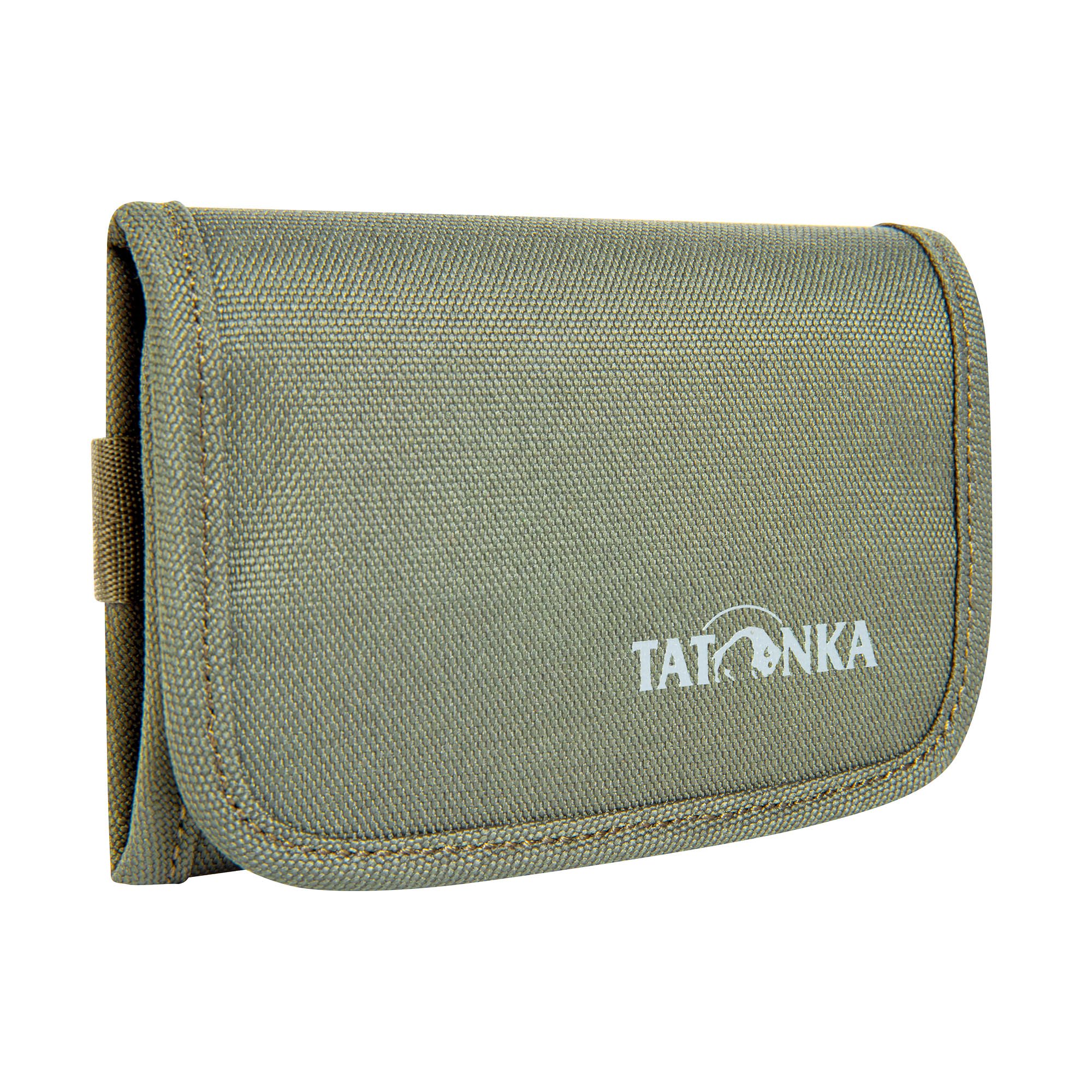 Tatonka Folder RFID Block, portfel z blokadą RFID, certyfikat TÜV, oliwkowy