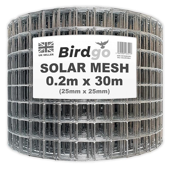 Buy Birdgo 30m Galvanised Solar Proofing Bird Mesh Prevention Control