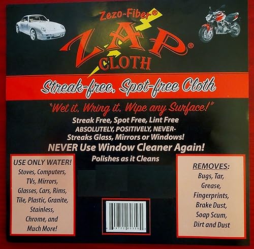 Zezo-Fiber - Sin rayas, sin manchas - Pule mientras limpia - 8 paños de Kaywos Cloth Zezo-Fiber - Sin rayas, sin manchas - Pule mientras limpia - 8 paños de Kaywos Cloth