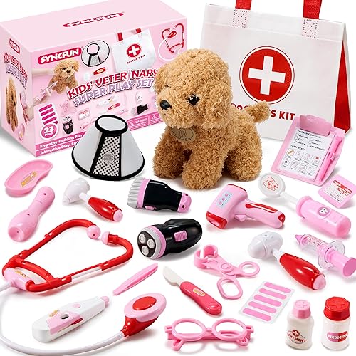 Miniatura 6 de JOYIN Juego de juguetes de aprendizaje y kit médico SYNCFUN para niñas, juguete de corte de alimentos para actividades preescolares, accesorios de