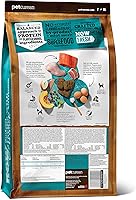 Vista 2 de Now Fresh Alimento para perros sin granos, 25 libras, receta de alimento para perros mayores de raza grande, dieta saludable con probióticos, carne
