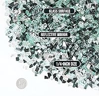 Vista 2 de Skyflame - Vidrio de fuego mezclado de 10 libras para hogueras de chimenea