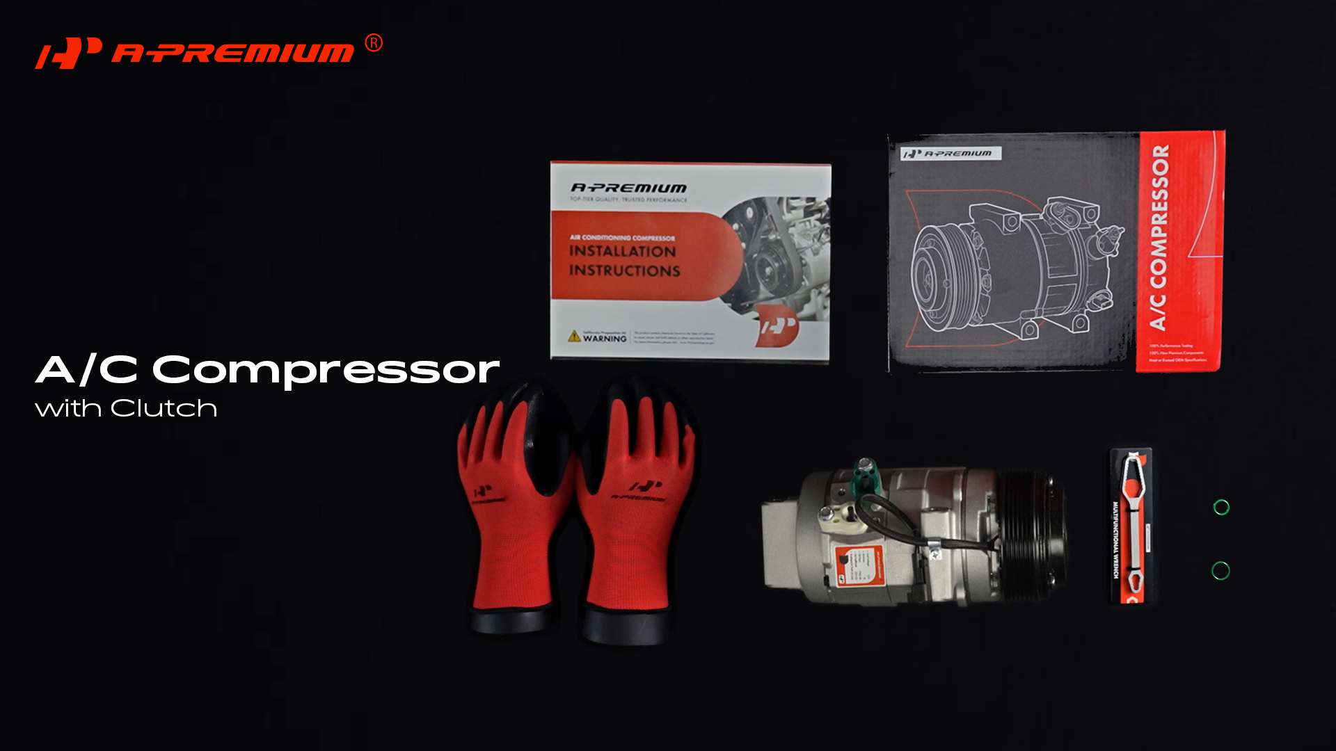 Amazon.com: A-Premium A/C AC Compressor with Clutch (6-Grooves