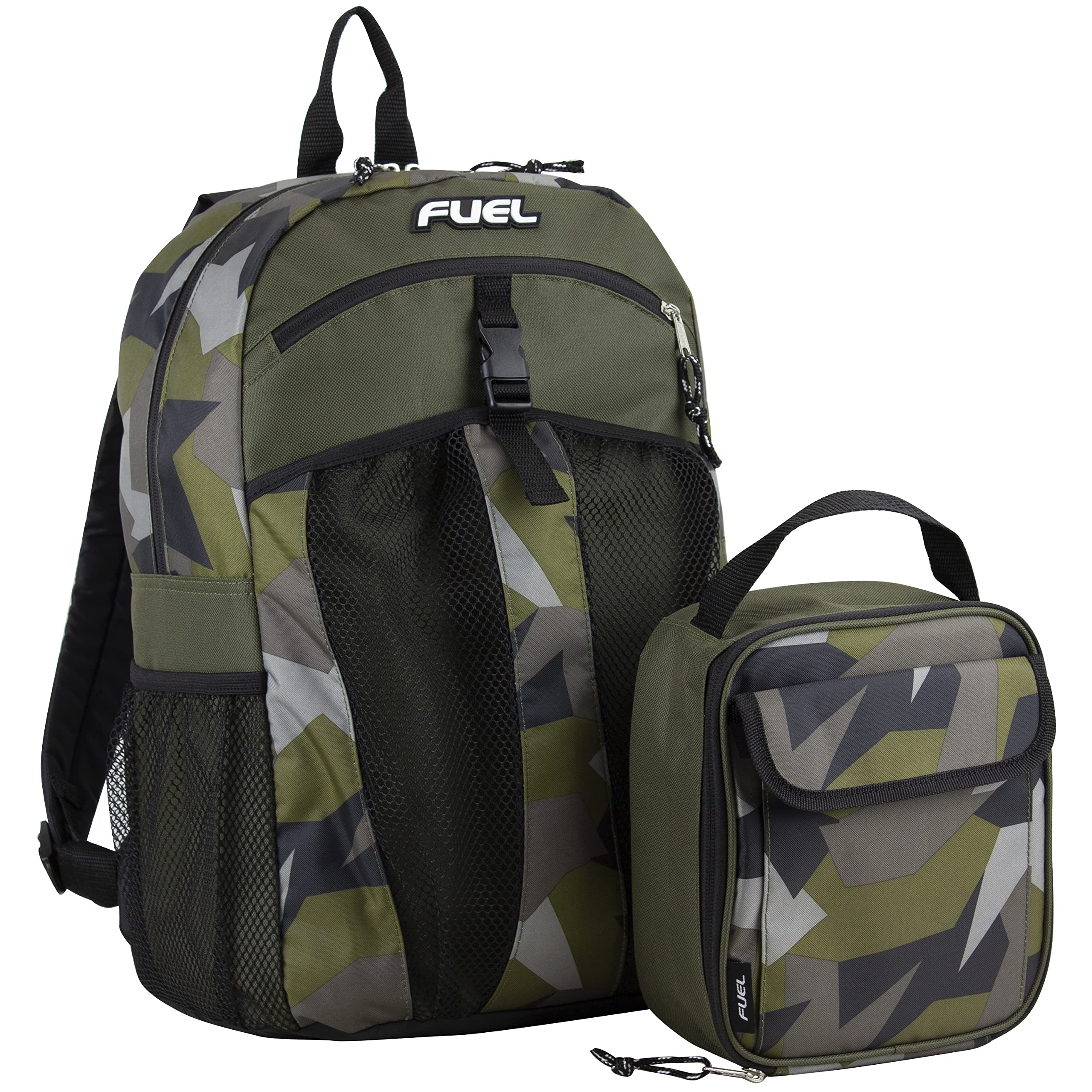 FUEL Travel Backpack Cooler Bag Lunchbox for Work Insulated Cooler Bag Lunch Bag Work Hiking Water Bottle Pockets