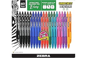 Zebra Z-Grip Ballpoint Pens: Empower Your Creative Expressions