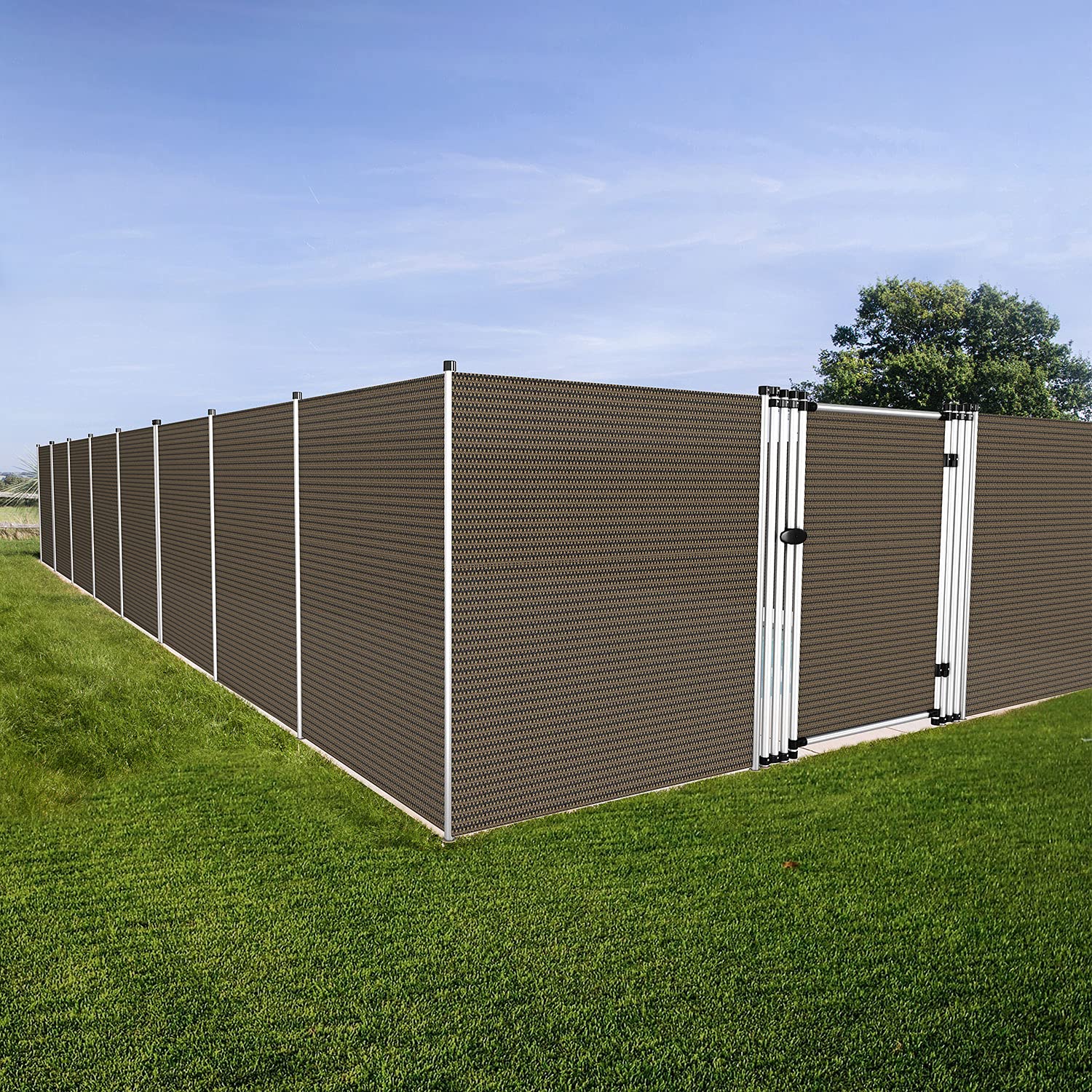 Buy Patio Outdoor Privacy Screen Pool Fence for Inground Pools Deck