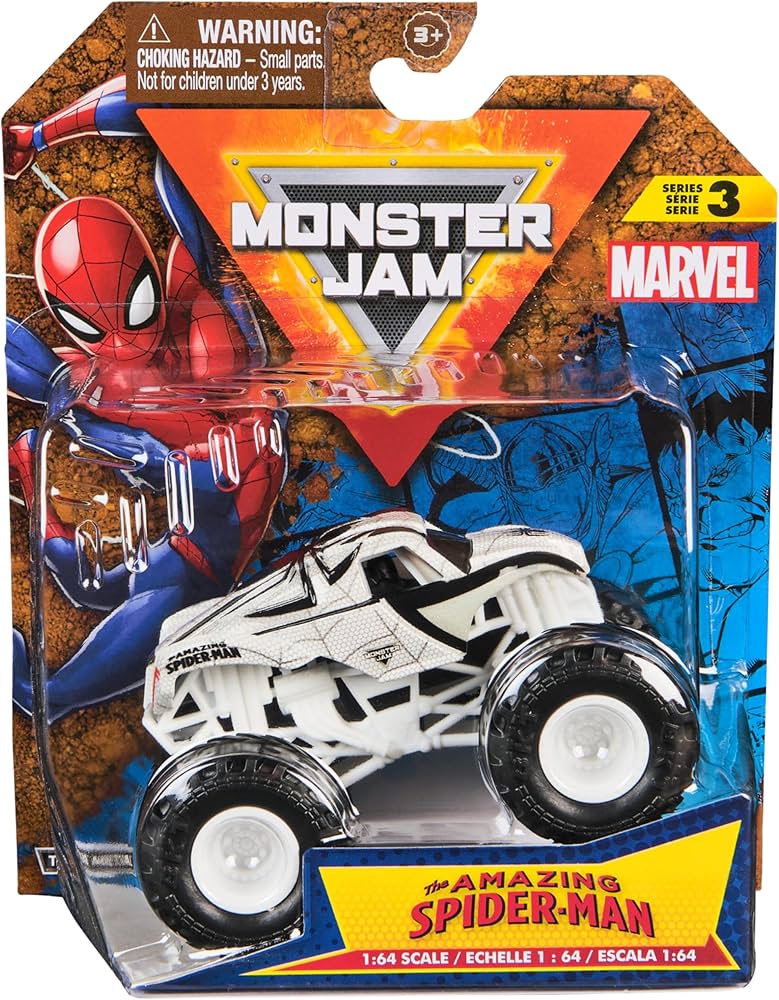 Amazon.com: Monster Jam, Marvel Official Spider Man Monster Amazon.com: Monster Jam, Marvel Official Spider Man Monster