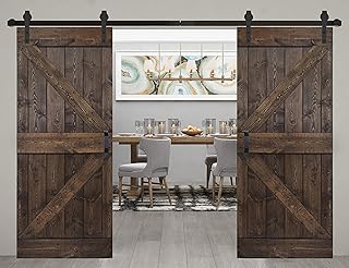 K Series 72 inches x 84 inches (36 in x 84 in x 2 Panels) Kona Coffee Fi...