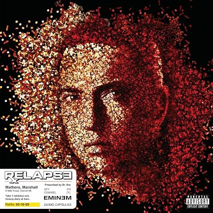 Relapse [Disco de Vinil] por Eminem, capa do álbum
