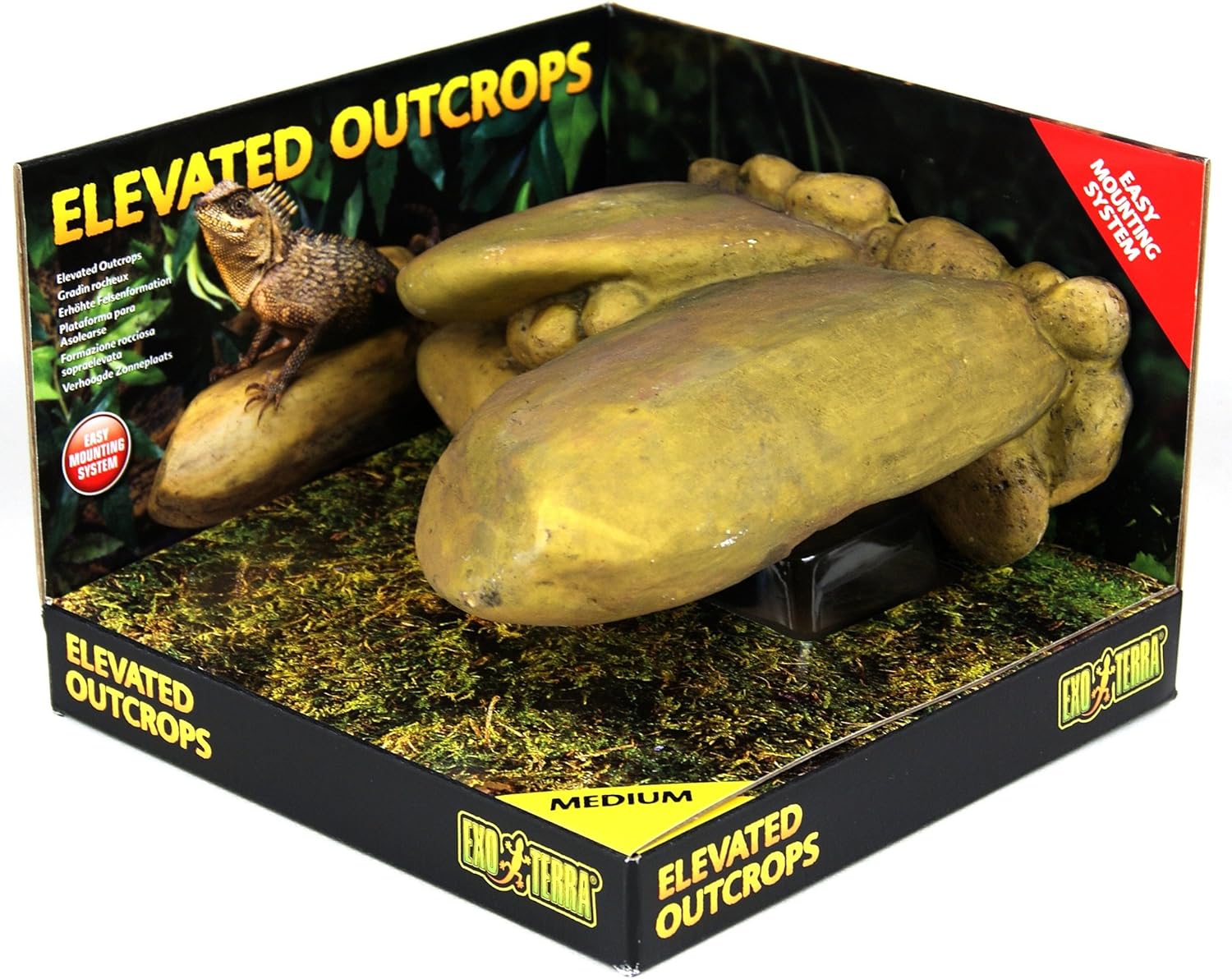 Exo Terra PT2874 Elevated Outcrop Kit, Medium