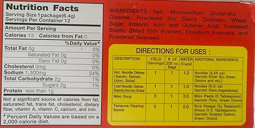 Miniatura 4 de Base de sopa instantánea Natural Bonito Katsuo 2 cajas fabricadas en Japón