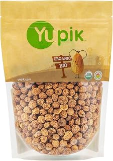 Yupik Organic Tigernuts, Non-GMO, Vegan, Gluten-Free, 450 Gram