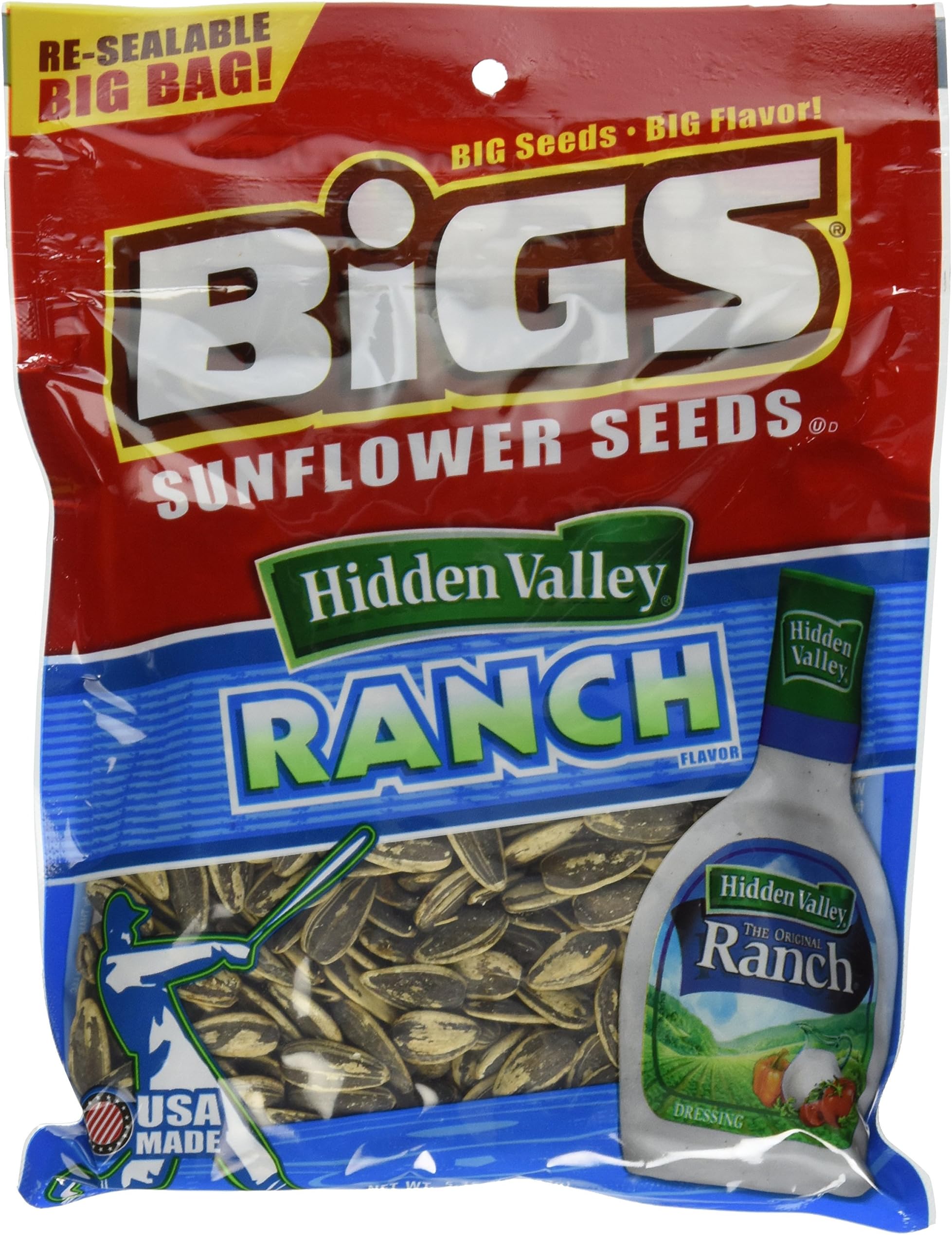 Zesty Ranch Sunflower Seed, 5.3500-Ounce (Pack of 12)