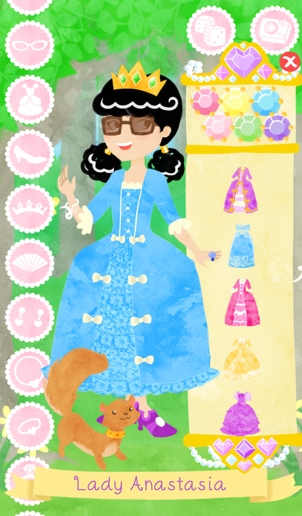 Princess Fashion Show- Dress Up a Royal Princess Paper Doll Dressup Game  for Girls!