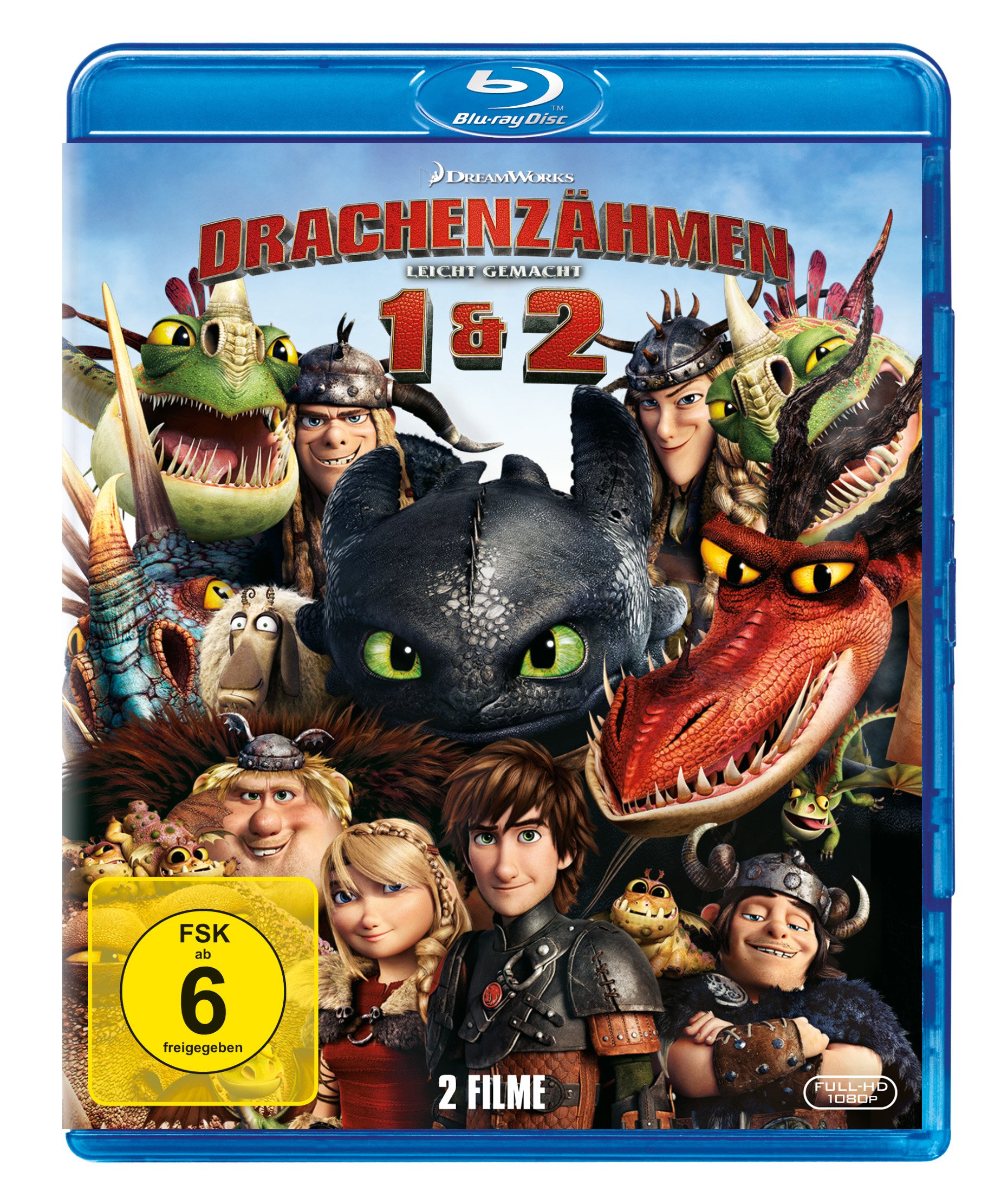 Drachenzähmen Leicht Gemacht 1 & 2 [Blu-ray]