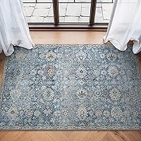 Vista 64 de Bloom Rugs - Alfombra caminera Caria lavable, antideslizante, de 3,05 m, color marfil/gris/caramelo tradicional, para entrada, pasillo, baño