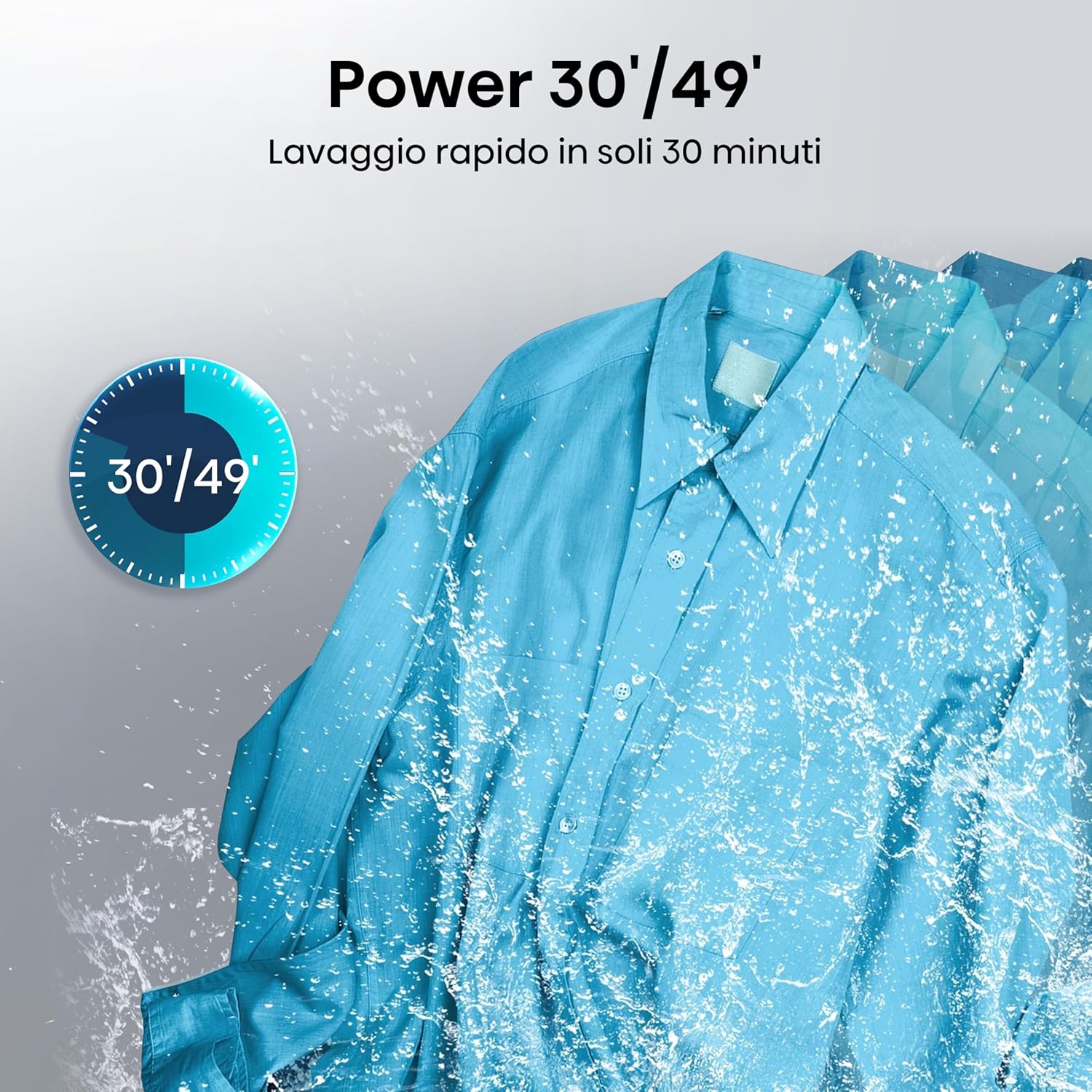 Hisense WF1G6021BW Quick Wash Program