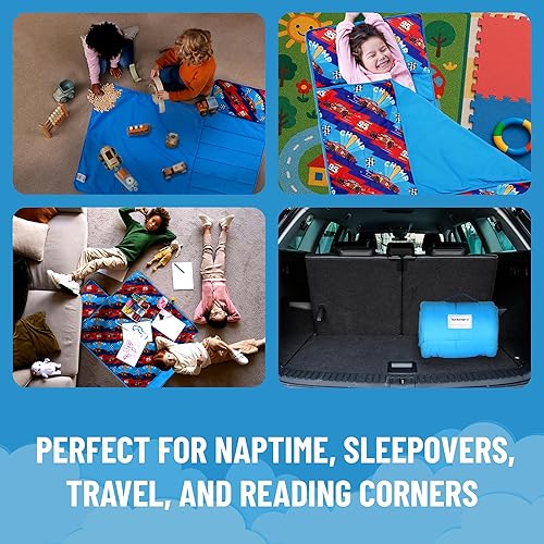 Vista 46 de Jay Franco - Alfombrillas para siesta infantil Verde - Hulk