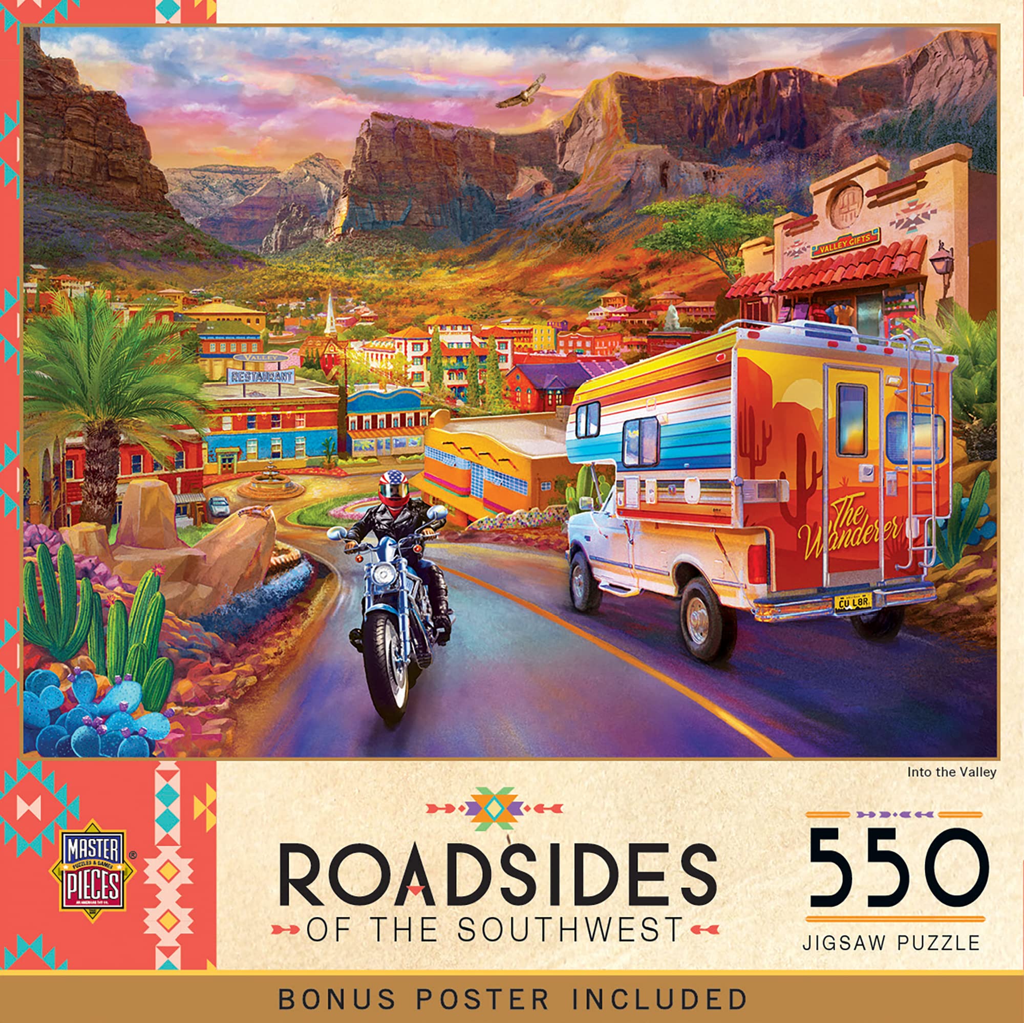 Amazon.com: MasterPieces Roadsides of The Southwest - Into The