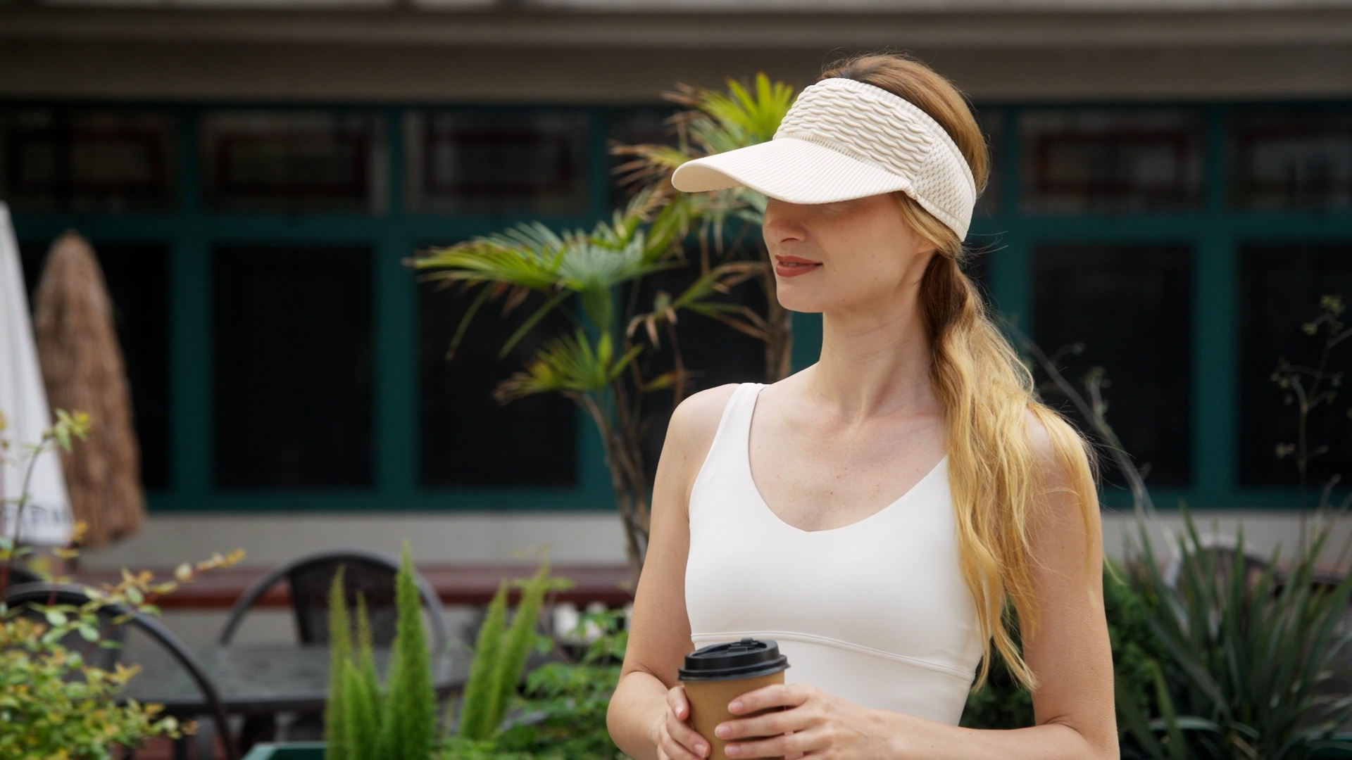 3 piezas gorros de visera para mujer, tejido, verano miniatura 7