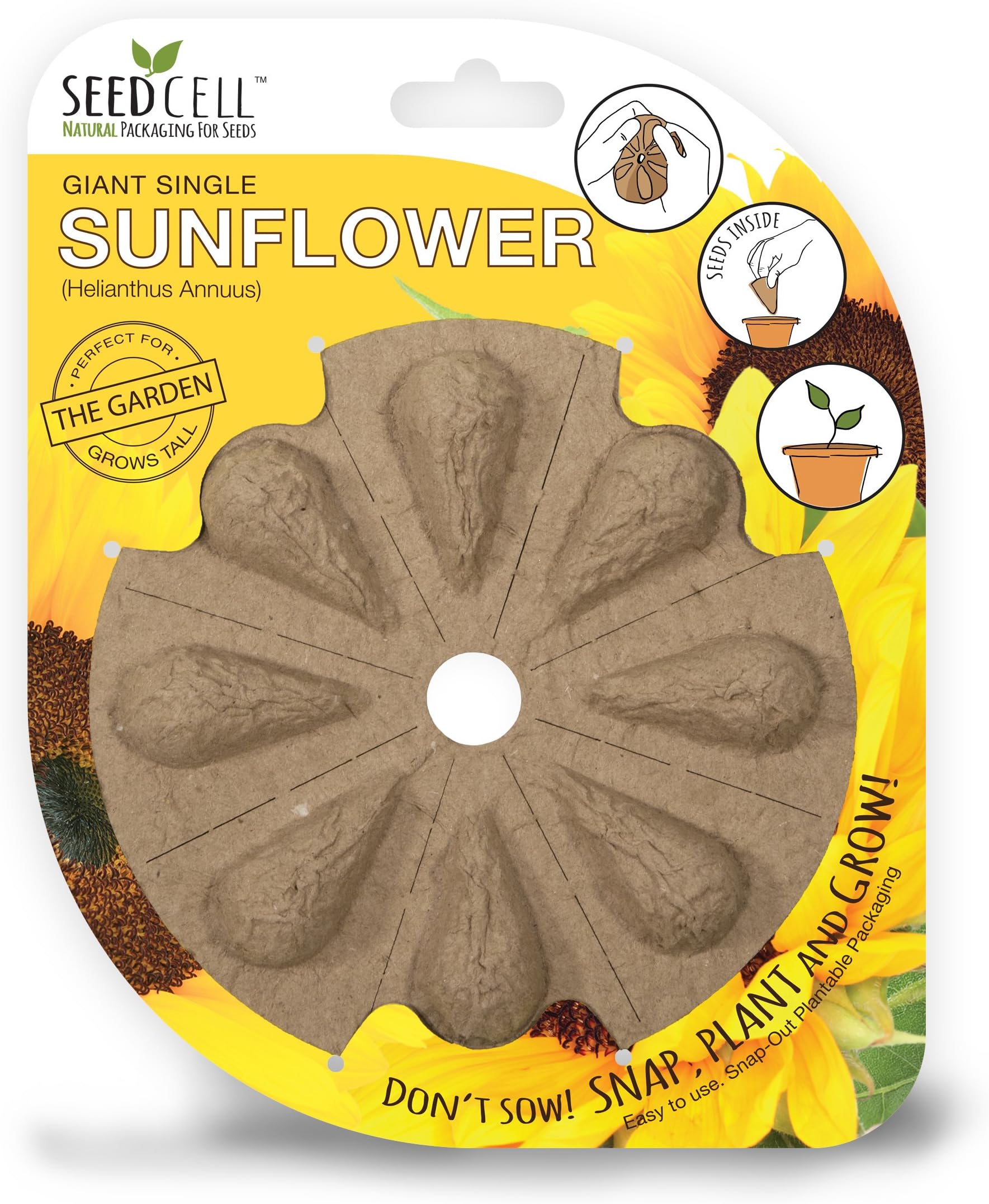 SeedCell SF09 Sunflower Seed - Yellow
