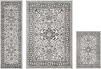 Vista 32 de SUPERIOR Alfombra de pasillo de interior, cubierta de alfombra de felpa, medallón oriental tradicional, perfecta para pasillo, entrada, sala