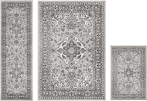 Miniatura 249 de Superior Alfombra de interior, respaldo de yute, alfombras para comedor, cocina, suelos de dormitorio, decoración tradicional del suelo, alfombra