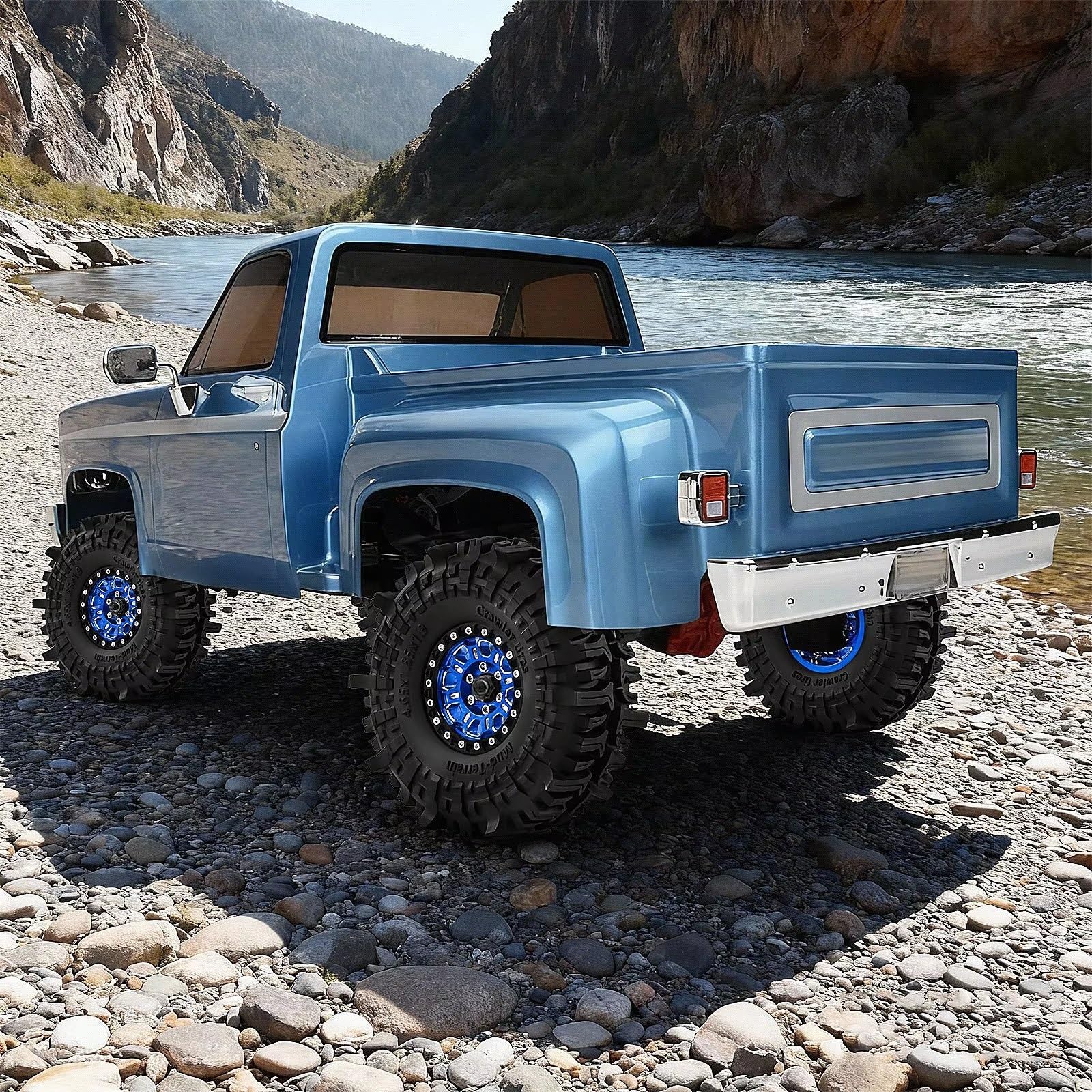 Pneumatici In Gomma 1,9Pollici Per Traxxas Per TRX4 Per TRX6 1/10