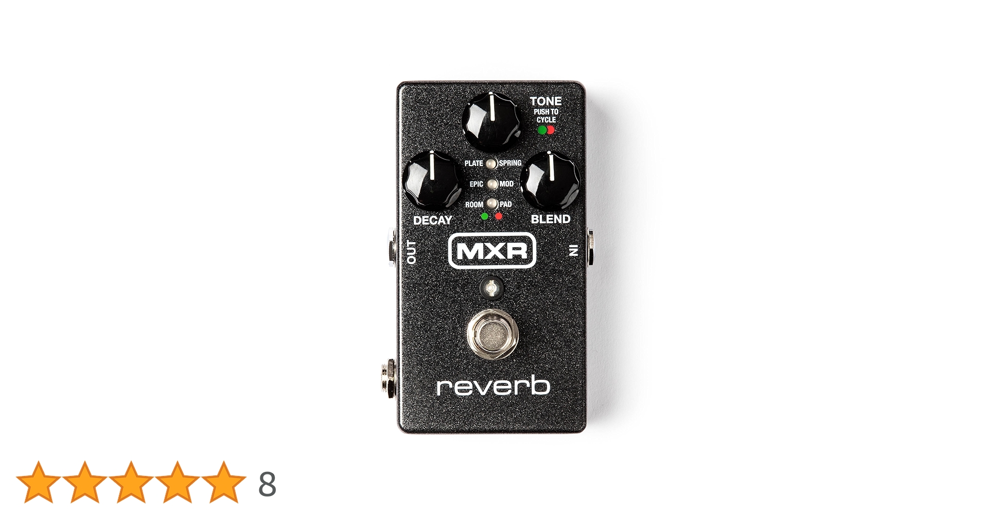 Amazon | MXR M300 REVERB リバーブ | ディレイ・リバーブ | 楽器