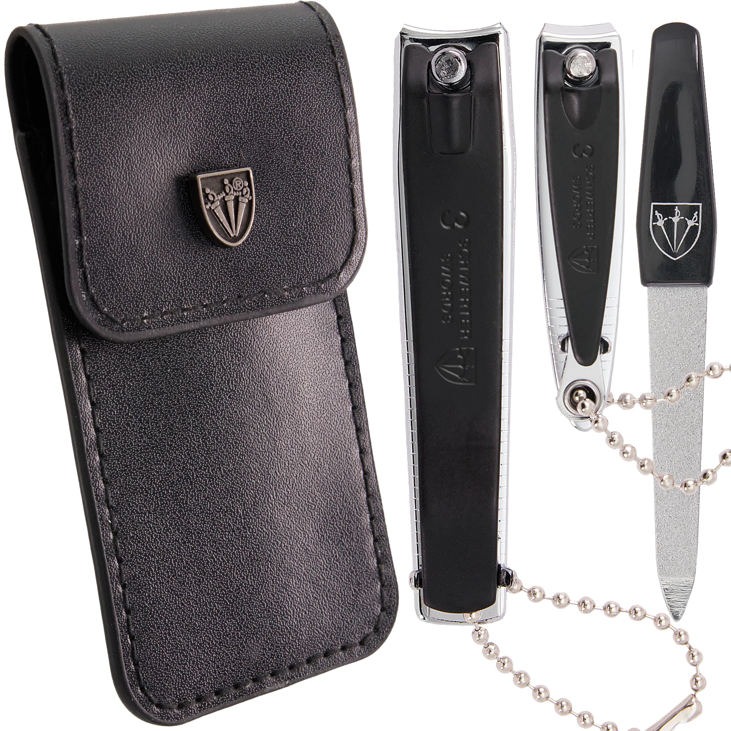 3 Swords Germany – brand quality fingernail & toenail clipper cortaunas, manicure pedicure grooming manicura for professional finger & toe nail care by 3 Swords Germany (1912)