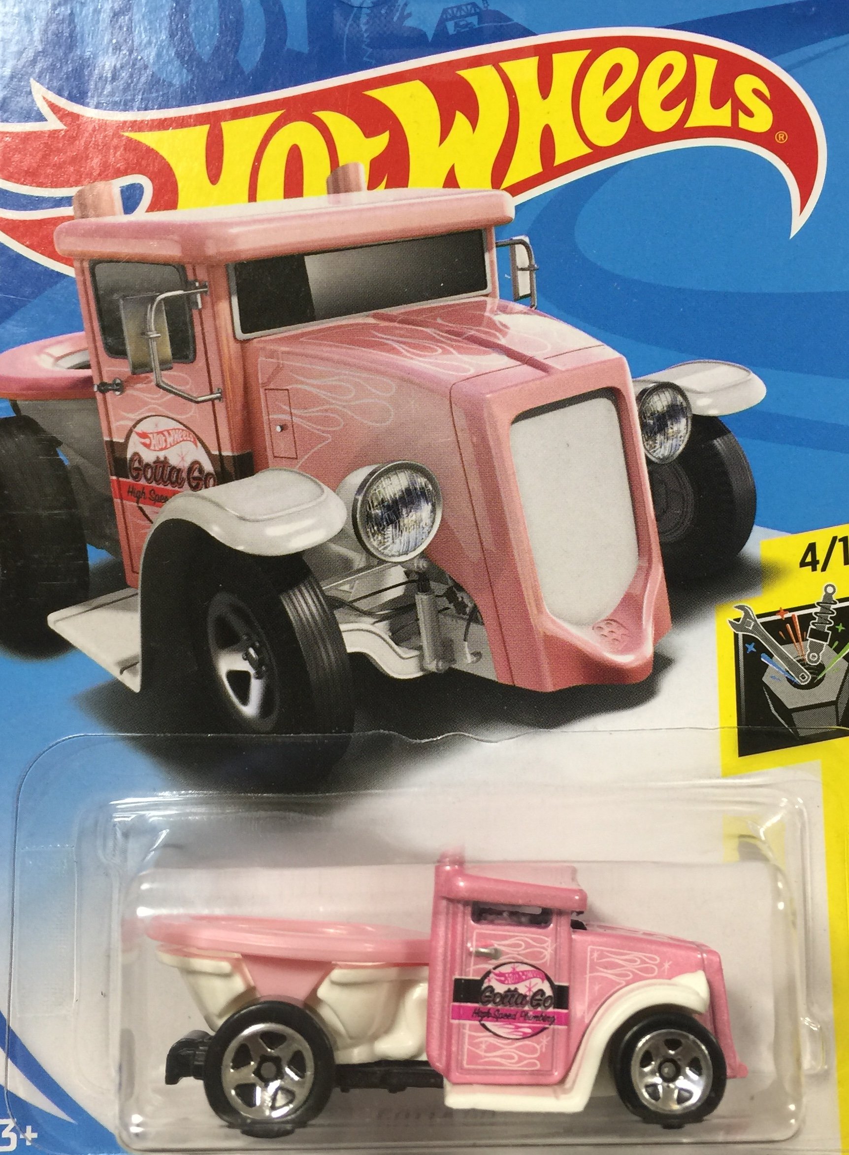 ホットウィール RC 新品未開封 4個セット Amazon | HOT WHEELS ホットウィール gotta go ピンク #49