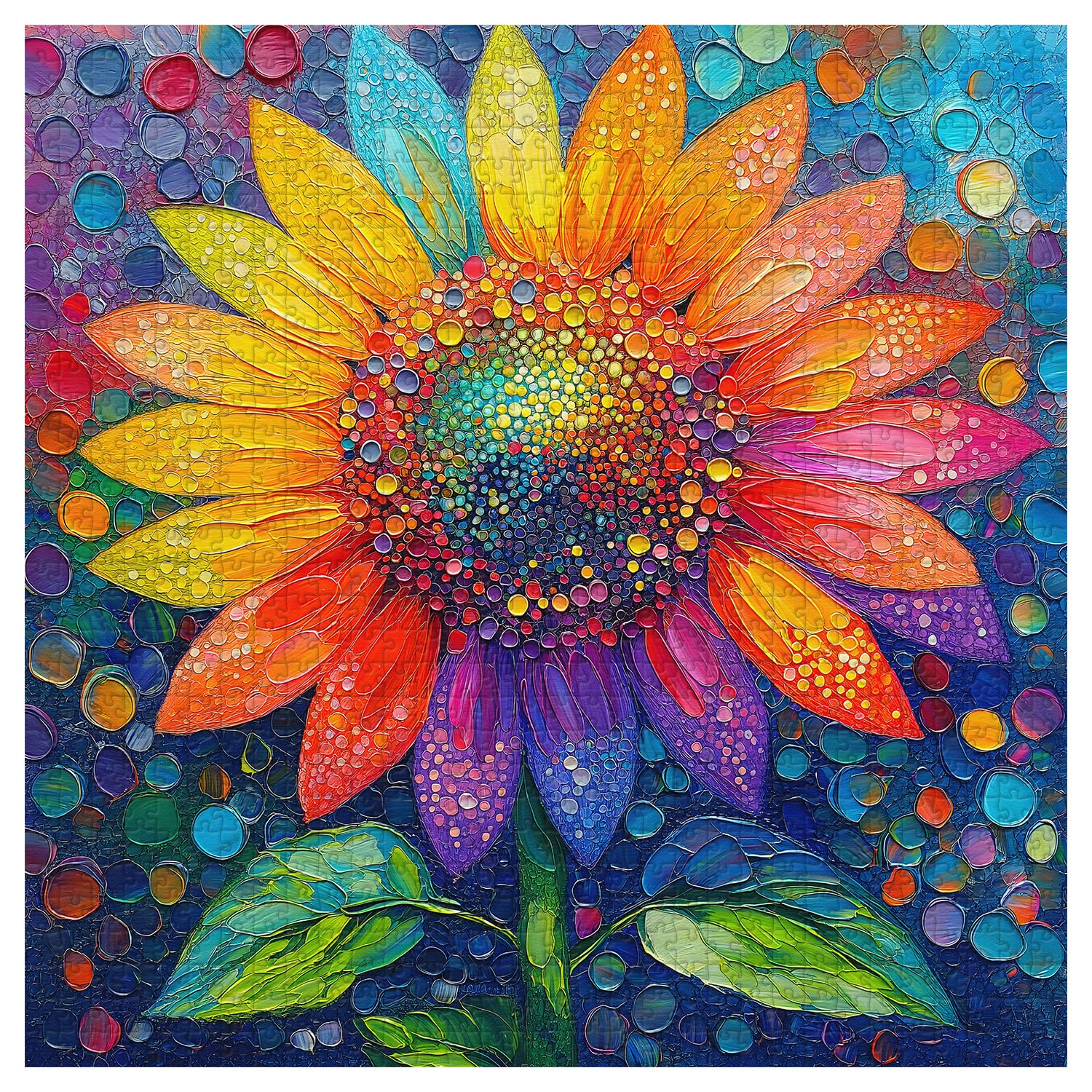 Amazon.com: PICKFORU Sunflower Puzzles for Adults 1000 Pieces