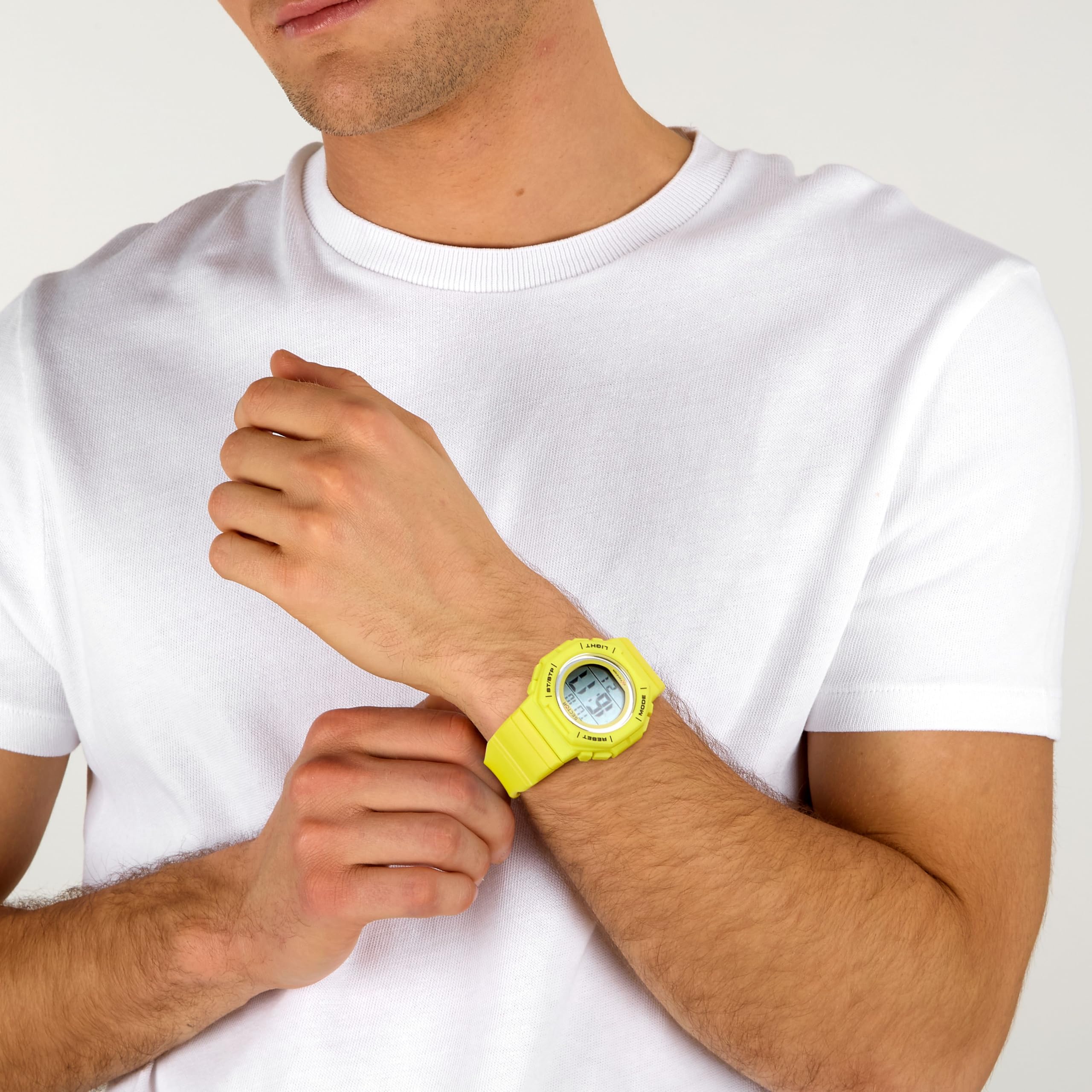 Sector No Limits Orologio Uomo, Digitale, 40 mm, Silicone, Collezione EX-50