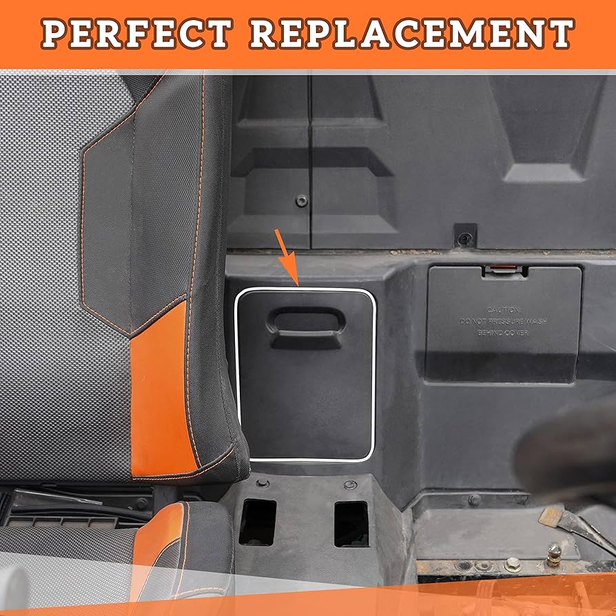 Amazon.com: SAUTVS Black Engine Access Panel for 2014-2023 Polaris