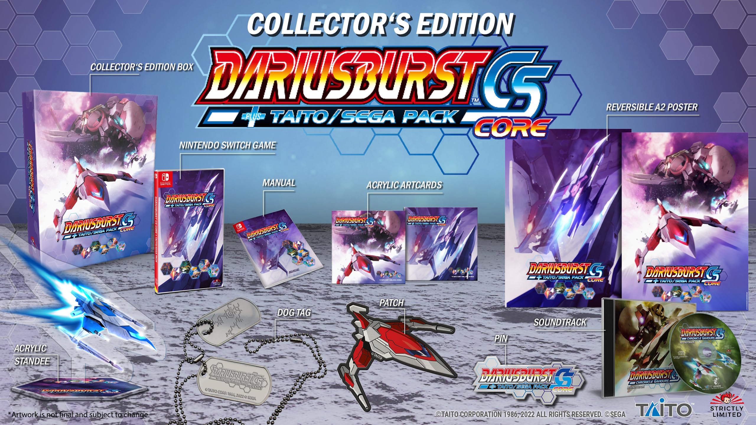 Strictly Limited Games - DARIUSBURST CS CORE + TAITO/SEGA Pack