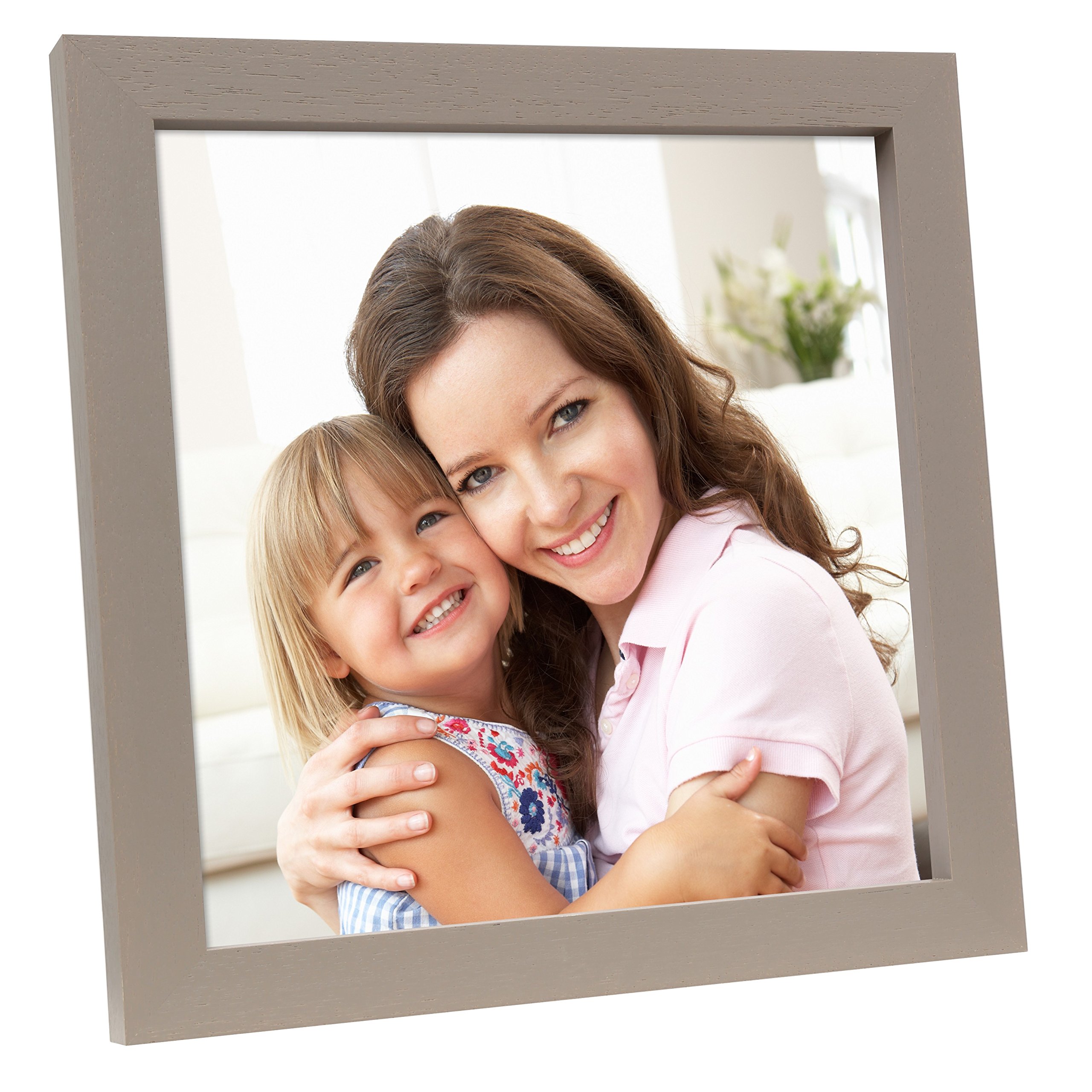 Cadre photo bois 15x15 Deknudt Frames S45PK3, l'élégance des finitions