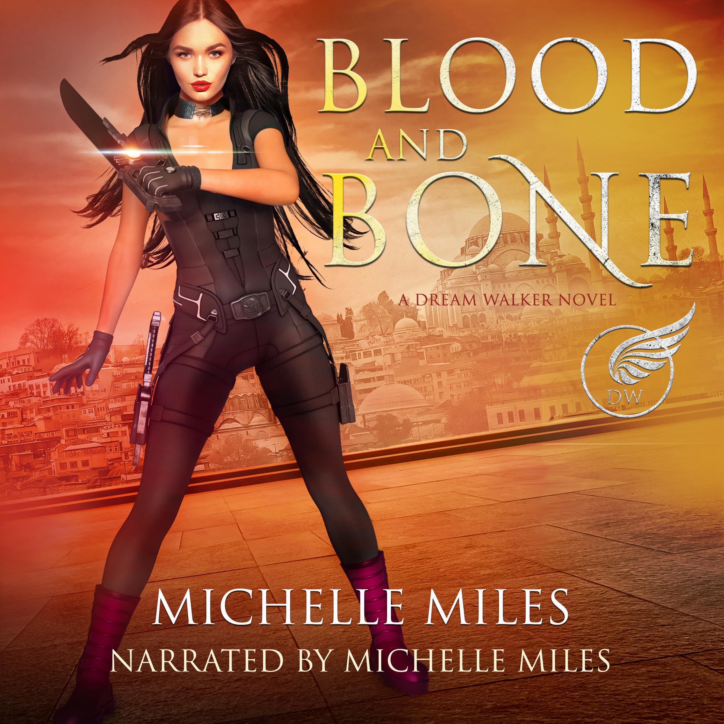 Cover art for Blood and Bone: A Dream Walker Novel